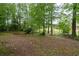 Expansive backyard with mature trees and landscaping, offering a private outdoor space at 1690 Cedar Grove Dr, Marietta, GA 30066