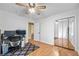 Bedroom with a mirrored closet at 1690 Cedar Grove Dr, Marietta, GA 30066