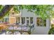 View of the back deck with plenty of room for seating and outdoor dining space at 2043 Mason Mill Rd, Decatur, GA 30033