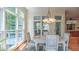 Bright breakfast nook with ample natural light and views of the backyard at 2043 Mason Mill Rd, Decatur, GA 30033