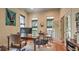 Bright office space with hardwood floors, and natural light flowing through the large windows at 2043 Mason Mill Rd, Decatur, GA 30033