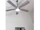 Close up of modern ceiling fan in the living area at 2160 Towne Manor Nw Dr, Kennesaw, GA 30144