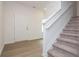 Entryway with staircase and access to main living area at 174 Bloomfield Cir, Canton, GA 30114