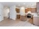 Modern kitchen with an island, stainless appliances, granite countertops at 174 Bloomfield Cir, Canton, GA 30114