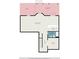 Basement floor plan featuring a large recreation room, wet bar, and bathroom at 4910 Bucknell Trce, Cumming, GA 30028
