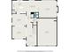 Main floor plan featuring the kitchen, dining room, living room, garage, and breakfast nook at 7280 Wright Dr, Atlanta, GA 30349
