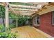 Covered wooden deck overlooking manicured backyard, perfect for outdoor entertaining at 96 Dartmouth Ave, Avondale Estates, GA 30002