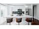 Modern kitchen with white countertops, a black faucet, and stainless steel appliances at 2276 Sutton Se St, Atlanta, GA 30317