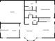 Detailed floor plan showcasing the layout of the first floor, including rooms and key features at 331 Franklin Ln, Acworth, GA 30102