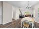 Bright and airy living room with hardwood floors and a staircase, perfect for entertaining at 331 Franklin Ln, Acworth, GA 30102