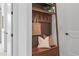 Cozy mudroom with a stylish bench, storage, and hooks, perfect for organizing outerwear and accessories at 4775 Wyat Farm Overlook, Cumming, GA 30040