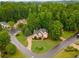 Expansive aerial view of home, showcasing the well-manicured lawn and surrounding neighborhood at 2759 Thomashire Trce, Marietta, GA 30066