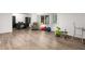 Finished basement with wood-look flooring at 2759 Thomashire Trce, Marietta, GA 30066