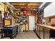 Functional basement area with storage solutions, work surfaces, and well-organized tools at 2759 Thomashire Trce, Marietta, GA 30066