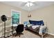 Bedroom with a desk and chair, ceiling fan and natural light at 804 Rose Creek Walk, Woodstock, GA 30189