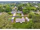 Overhead view of a neighborhood featuring tree-lined streets and well-maintained homes at 3757 Cindy Dr, Douglasville, GA 30135