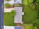 Bird's eye view of a charming home with a well-maintained lawn and beautiful landscaping at 3757 Cindy Dr, Douglasville, GA 30135