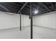 Unfinished basement with support beams ready to be turned into a storage area at 3757 Cindy Dr, Douglasville, GA 30135