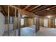 Unfinished basement, framed and insulated, ready for customization at 4912 Lightwood Nw Ct, Acworth, GA 30102