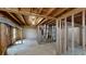 Unfinished basement, framed and insulated and ready for customization at 4912 Lightwood Nw Ct, Acworth, GA 30102