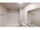 Bathroom featuring shower/tub combination and vanity with granite countertop at 7125 Puckett Sw St, Covington, GA 30014