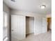 Bedroom with carpet floor, closet space, and a window allows for a comfortable living experience at 4954 River Overlook Way, Lithonia, GA 30038