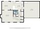 Detailed floor plan highlighting the kitchen, living room, dining area, foyer, bath, and garage layout at 1175 Haven Brook Ne Way, Brookhaven, GA 30319