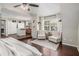 Spacious main bedroom with hardwood floors and access to an expansive closet at 1175 Haven Brook Ne Way, Brookhaven, GA 30319