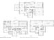 Floorplan illustrating the room layout of the house, including the basement, floors 1, and 2 at 1243 Williamswood Pointe, Decatur, GA 30033