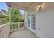 This outdoor patio has a beautiful view at 203 Bridge Se Ln, Smyrna, GA 30082