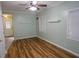 Inviting living room with wood floors, and light green walls at 1341 Timbercrest Ct, Lawrenceville, GA 30045