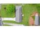 A high angle view of the home shows its roof condition, driveway, and oversized lot at 1541 Eldonlas Ct, Stone Mountain, GA 30087