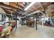 Spacious unfinished basement offering endless possibilities for storage or finishing to your liking at 1541 Eldonlas Ct, Stone Mountain, GA 30087