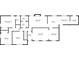 Detailed floor plan showcasing layout of primary bedroom, kitchen, and living spaces in the home at 1541 Eldonlas Ct, Stone Mountain, GA 30087