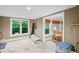 Unfurnished basement with bright windows, neutral colored walls and carpet at 4842 Registry Nw Dr, Kennesaw, GA 30152
