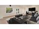 Cozy Gathering room with plush seating, lots of light, and access to the outdoor living space at 5360 Northwater Way, Duluth, GA 30097