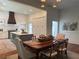 Open concept kitchen and dining area with modern lighting and decor at 95 Whitlock Sw Ave, Marietta, GA 30064
