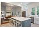 Spacious kitchen with an island, stainless steel appliances, and a view to the dining room at 95 Whitlock Sw Ave, Marietta, GA 30064