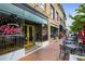Upscale Mac's Chophouse, offering a stylish facade and inviting outdoor dining space at 95 Whitlock Sw Ave, Marietta, GA 30064