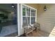Balcony with room for two chairs provides a space to relax and enjoy an outdoor view at 1250 Parkwood Cir # 2112, Atlanta, GA 30339