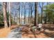 Scenic walking trail with lake views and bike rack provides a relaxing outdoor experience at 320 Dodd Ln, Alpharetta, GA 30005
