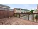 Cozy wooden deck overlooking the neighborhood at 2149 Shoop Se Ct # 3, Smyrna, GA 30080