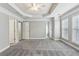 Bright and spacious main bedroom with trey ceiling, access to ensuite bathroom and a walk-in closet at 2149 Shoop Se Ct # 3, Smyrna, GA 30080