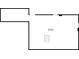 A floor plan of the basement, showing a large open area at 745 Greenvine Pl, Roswell, GA 30076