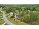 This aerial view highlights the home’s location, nestled in a serene neighborhood with mature trees at 130 W Pier Way, Fayetteville, GA 30214