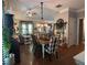 Bright and spacious dining area with views to the open concept living spaces at 313 India Ln, Canton, GA 30114