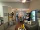 Inviting living room with vaulted ceilings, nice furnishings, and stylish decor at 313 India Ln, Canton, GA 30114