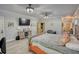 Open main bedroom with gray wood floors, neutral walls, and lots of space at 540 Benton Rd, Covington, GA 30014