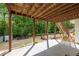 The home has a basement-level patio area perfect for additional outdoor entertaining at 1105 Anemone Nw Way, Acworth, GA 30102