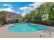 Relaxing community pool with ample seating and a covered pavilion at 1632 Lenox Overlook Ne Rd, Brookhaven, GA 30329